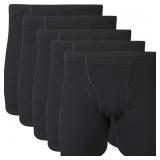 24-7C1 Gildan Men's Boxer Brief - Black, XL (5...