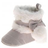24-3C5 Josmo Infant Girls Booties Faux Fur Baby...