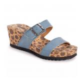 24-3C6 MUK LUKS Winona Women's Wedge Sandals,...