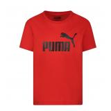 24-7B2 Puma Boys No. 1 Logo T-Shirt - Red, Size L
