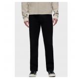 24-3C2 Byron Straight Leg Jean Black Size-42