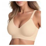24-3C2 Wireless Bras for Women No Underwire...