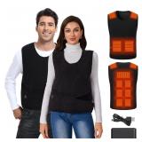 24-1B3 CHANGEOWN Adjustable Heated Vest with 11...