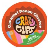 24-5B6 Crazy Cups Decaf K-Cup, Caramel Pecan...