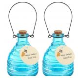 24-1B4 Glass Hanging Wasp Trap for Outdoor...