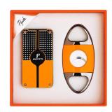 24-1B3 PIPITA Cigar Lighter and Cutter Set -...
