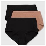 24-7C5 Hanes Women's 3pk Comfort Period Briefs...