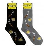 24-7B5 Foozys Menï¿½s Scotch & Cigars Socks | 2 Pair