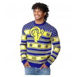 24-4C6 FOCO NFL Team Big Logo Ugly Sweater - LA...