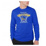 24-4B3 Warriors NBA Long Sleeve Fan T-Shirt, XXL
