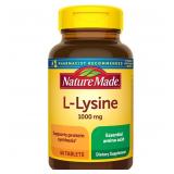 24-4D6 Nature Made L-Lysine 1000mg - 60 Tablets