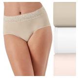 24-4D3 Bali Women's Seamless Brief Panties -...