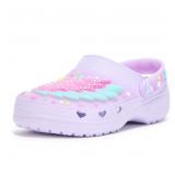24-9A2 Skechers Kids Girls Sweetheart Clog,...