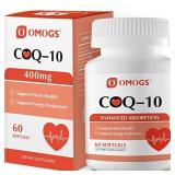 24-11C4 OMOGS CoQ10 400mg Softgels - 60 Softgels