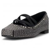 24-11A1 Jessica Simpson Otessa Rhinestone...