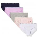 24-11C6 Calvin Klein Girls' Cotton Bikini...