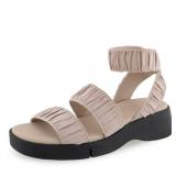 24-11A1 Aerosoles Women's Fiona Flat Sandal, 9M