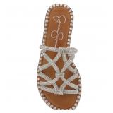 24-11A1 Jessica Simpson Briellea Flat Sandal,...