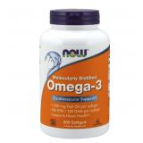 24-11B4 Now Foods Omega-3 1000mg - 200 Softgels