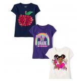 24-9B2 The Children's Place Girls Graphic...