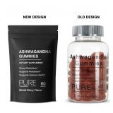 24-6D6 Pure Vitamins Ashwagandha Gummies 300mg...