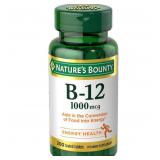 24-8B5 Nature's Bounty B-12 1000mcg - 200...