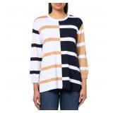 24-6D4 Multiples Women's 3/4 Sleeve Drop Neck...