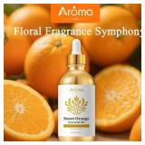 24-6D6 AromaLya Sweet Orange Essential Oil - 4...