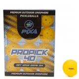 24-6D6 PIXA Propick 40 Pickleballs - Bright...