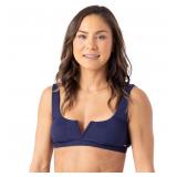 24-6D1 Nautica Women's V-Wire Bralette Swim Top...