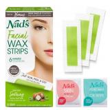 24-6D7 Nad's Facial Wax Strips - At Home Waxing...