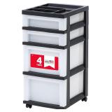 $40 IRIS USA Plastic Drawer Storage Organizer Roll