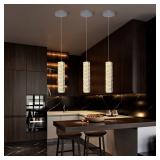 $20 Crystal LED Ceiling Light Chandelier, Modern S