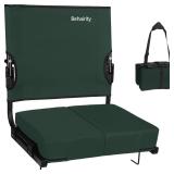 $30 behairity Portable Stadium Seat for Bleachers