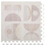 $179 House of Noa Play Mat   4x8 Sandstone Luna