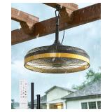 $76 addlon Outdoor Ceiling Fan with Light for Pati