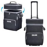$47 SDLINR 72-Can Large Rolling Cooler, Leakproof