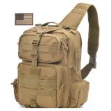 $46 BLACK Sling Bag Pack Military Sling Backpack A