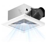 $45 Amico Bathroom Exhaust Fan, 80 CFM, 0.8 Sones,