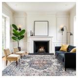 $99 Washable 8x10 Living Room Rug: Oriental Water