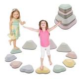 11PCS Balance Stepping Stones,Non-Slip Stepping St