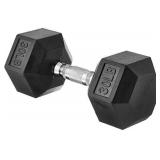 $28 Amazon Basics Rubber Hex Dumbbell Hand Weight,