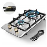 $77 Llamaviva Gas Stove 12 Inch, Propane Cooktop 2