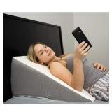 $56 Kolbs Bed Wedge Pillow with Memory Foam Top |