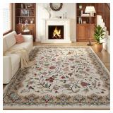 $75 Rugcomf Vintage Paisley Rugs for Living Room 8