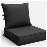 $55 Outdoor Patio Chair Cushions Set 24 L X 24 W X
