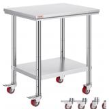 $158 VEVOR Kitchen Work Table 76 x 60 x 81 cm Stai