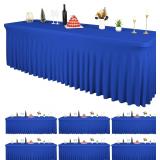 $115 6 Packs Royal Blue Spandex Table Clothes for