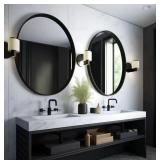 $106 USHOWER 2- Pack Bathroom Mirrors for Over Sin