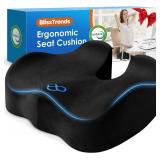 $21 BlissTrends Seat Cushion with Velvet Cover, Th